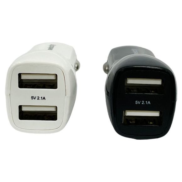 As Seen on TV Travelocity Dual 2.1 AMP USB Car Charger, 2 Pack - Picture 4 of 6